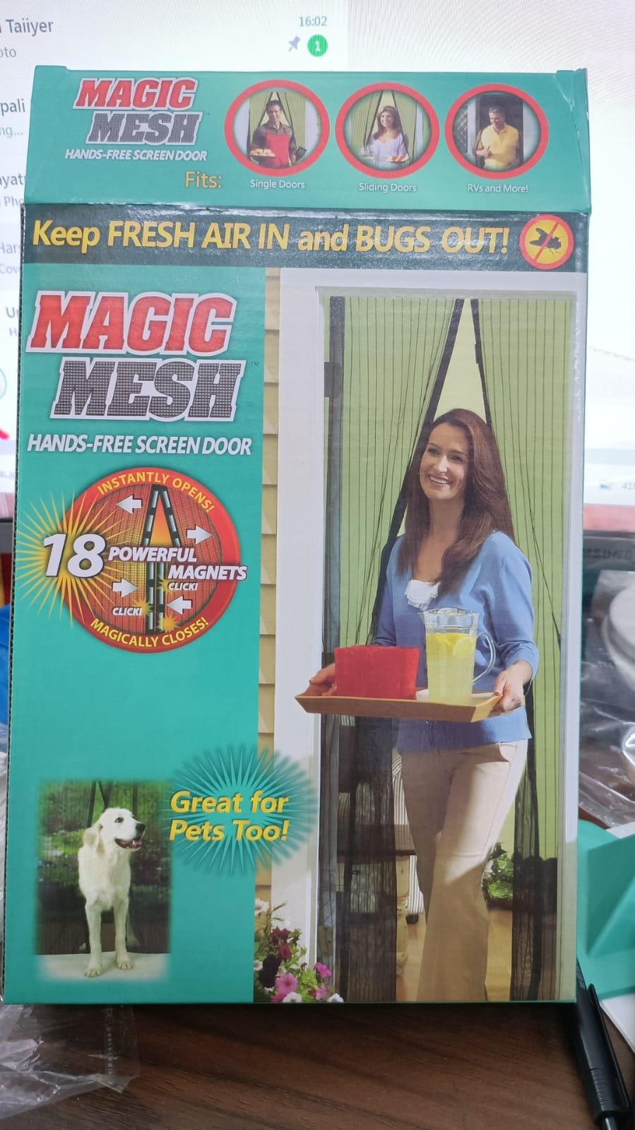 Magnetic Mosquito Screen Door Net Curtain