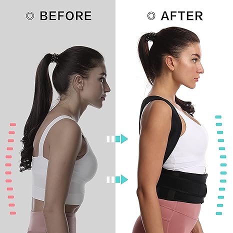 Adjustable Back Posture Corrector/ Slouching Relieve Pain Belt Women Men